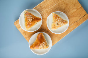 Cheese with zaatar pastries