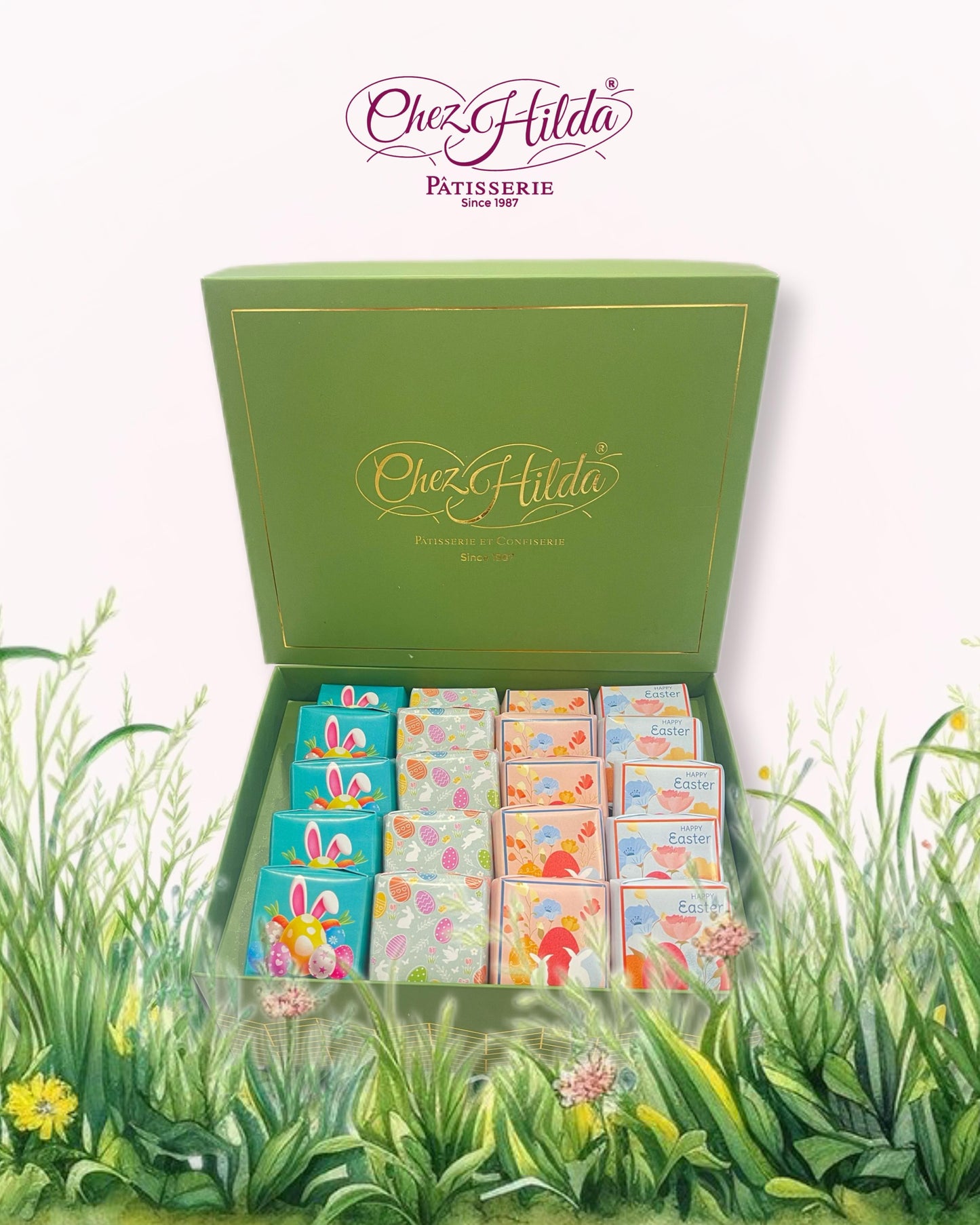 chocolate box Easter