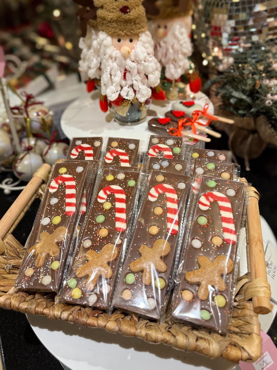 board chocolate Christmas