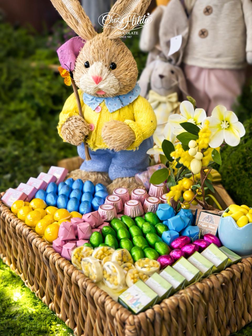 basket chocolate