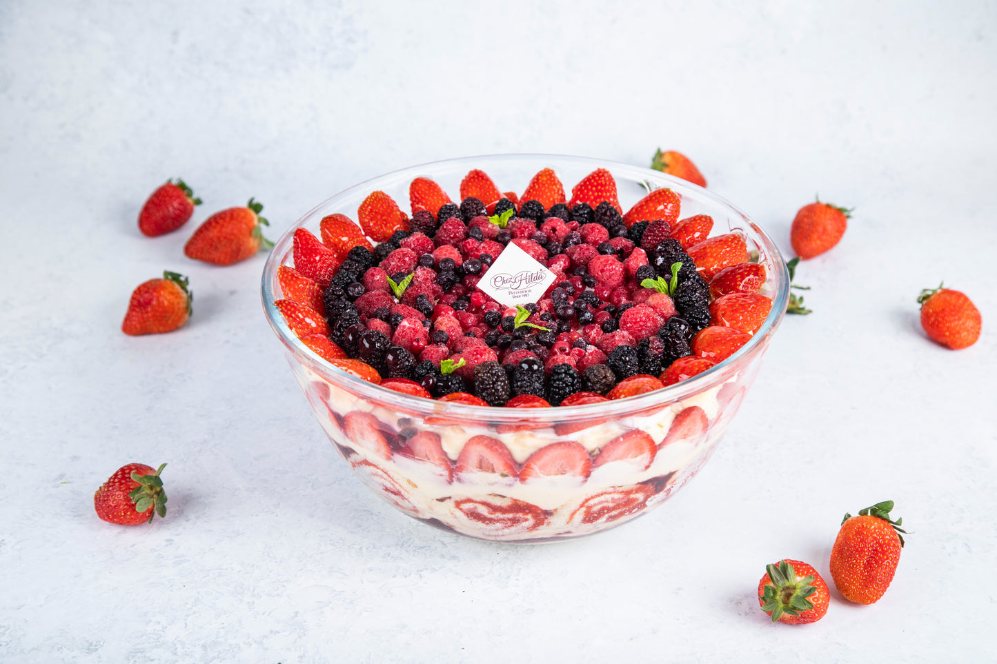 Red Berries Trifle