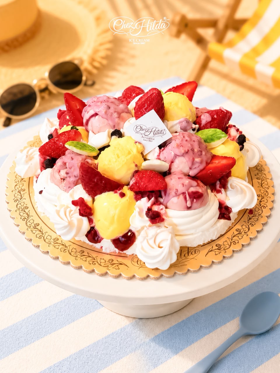 pavlova ice cream