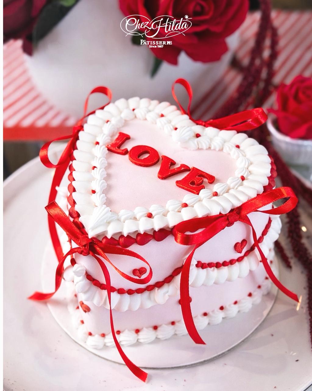 heart cake