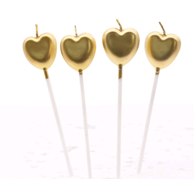 Golden Heart Candle