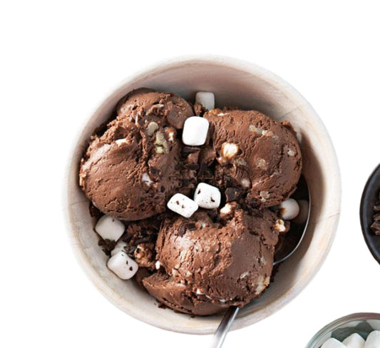 Dark Chocolate ice cream scoop