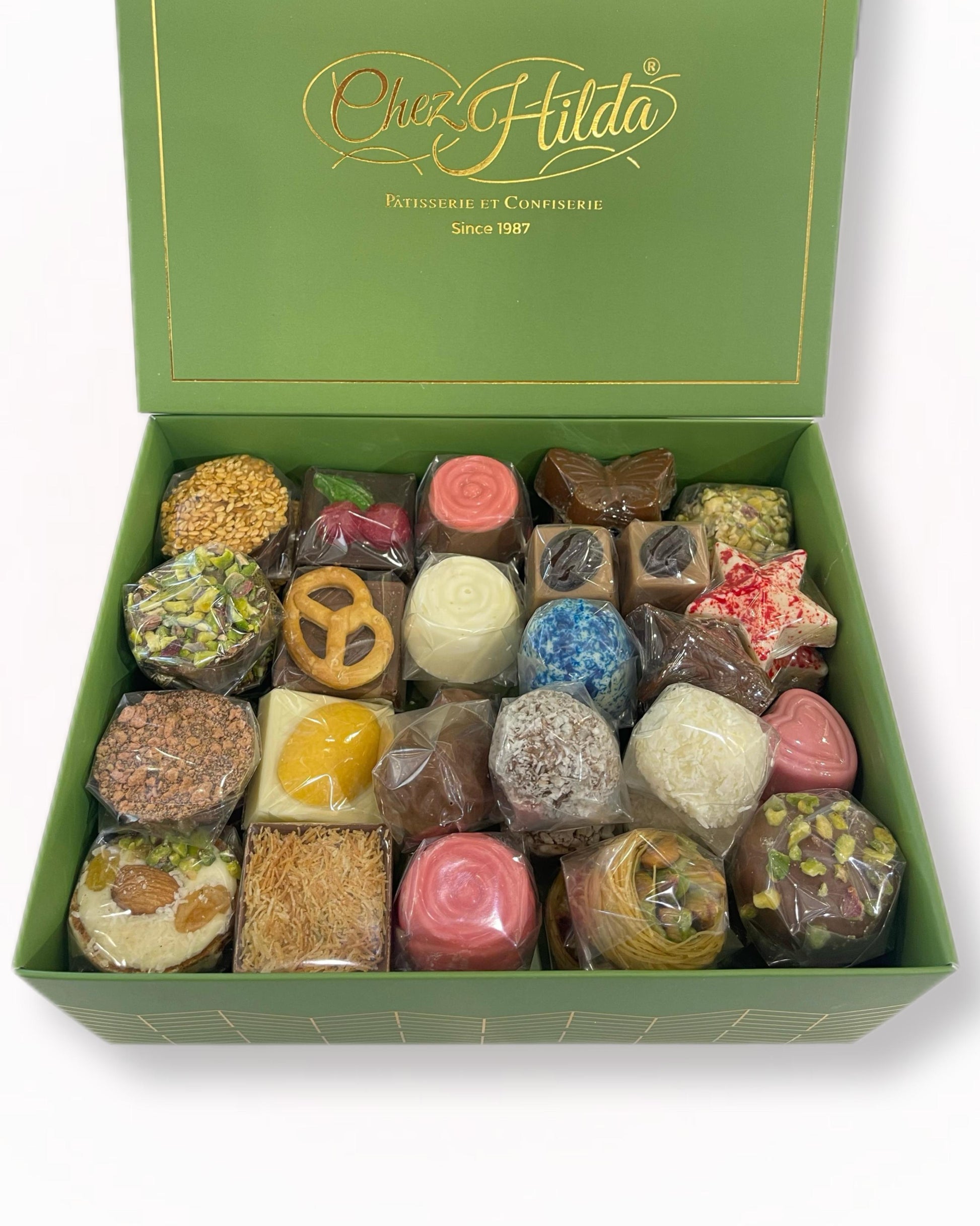 chocolate and nougat