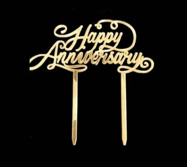 Anniversary Topper