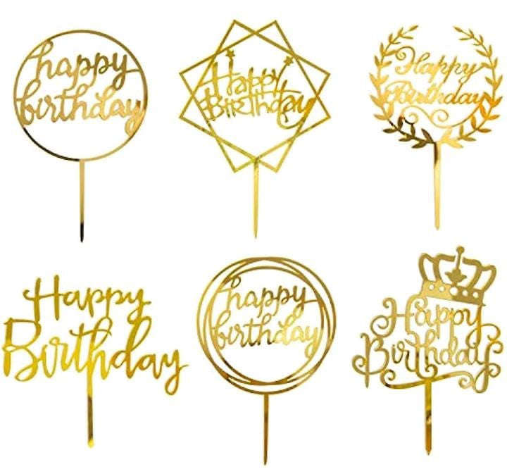 Birthday Cake Toppers 1