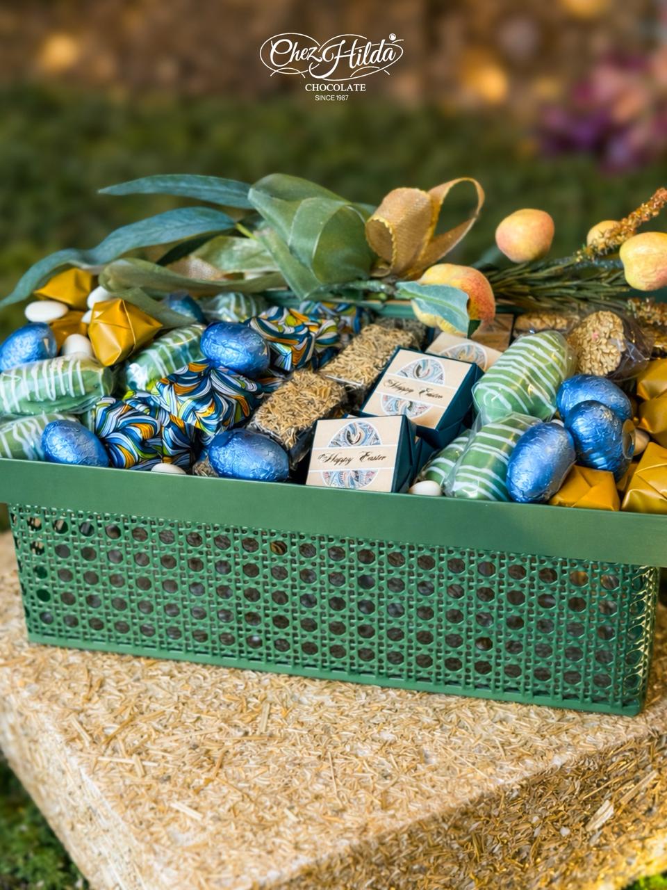 basket chocolate