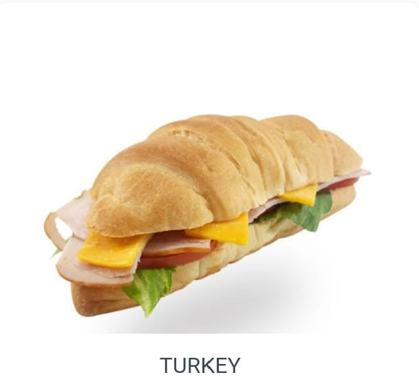 Turkey and cheddar sandwich